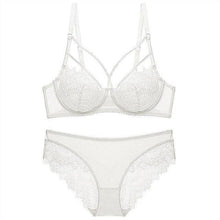 Load image into Gallery viewer, Breathable Underwire Lingerie Set - YOVEN FASHION
