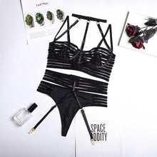 Load image into Gallery viewer, Camila Lingerie Set Black / L - YOVEN FASHION

