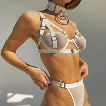 Load image into Gallery viewer, Charlotte Lingerie Set - White - YOVEN FASHION
