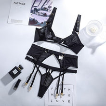 Load image into Gallery viewer, Gianna Lingerie Set Black / S - YOVEN FASHION
