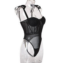 Load image into Gallery viewer, Gianna Teddy - Black - YOVEN FASHION
