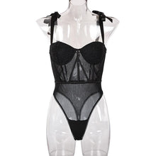 Load image into Gallery viewer, Gianna Teddy - Black - YOVEN FASHION
