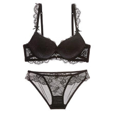 Load image into Gallery viewer, Lacy and Comfortable Push-Up Lingerie Set - YOVEN FASHION
