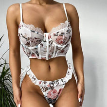 Load image into Gallery viewer, Leona 3 Pieces Lingerie Set - YOVEN FASHION
