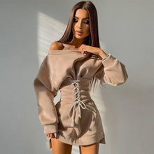 Load image into Gallery viewer, Liliana Sweater Mini Dress - YOVEN FASHION
