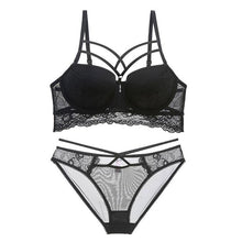 Load image into Gallery viewer, Seductive and Cotton Push-Up Lingerie Set - YOVEN FASHION
