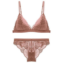 Load image into Gallery viewer, Sexy Lingerie Set with Soft Cup and Stylish Lace - YOVEN FASHION
