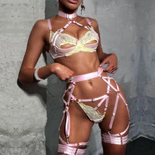 Load image into Gallery viewer, Sofia Lingerie Set – Light Pink - YOVEN FASHION
