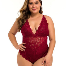 Load image into Gallery viewer, Sophia Plus Size Teddy Burgundy / 4XL - YOVEN FASHION
